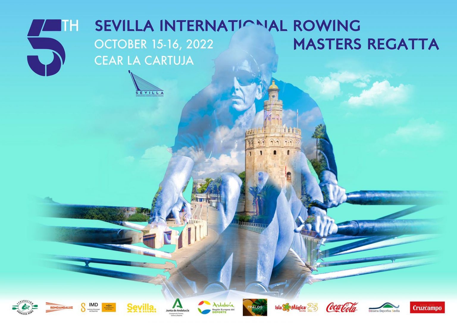 Pistoletazo de salida para la 5 Sevilla International Rowing Master Regatta