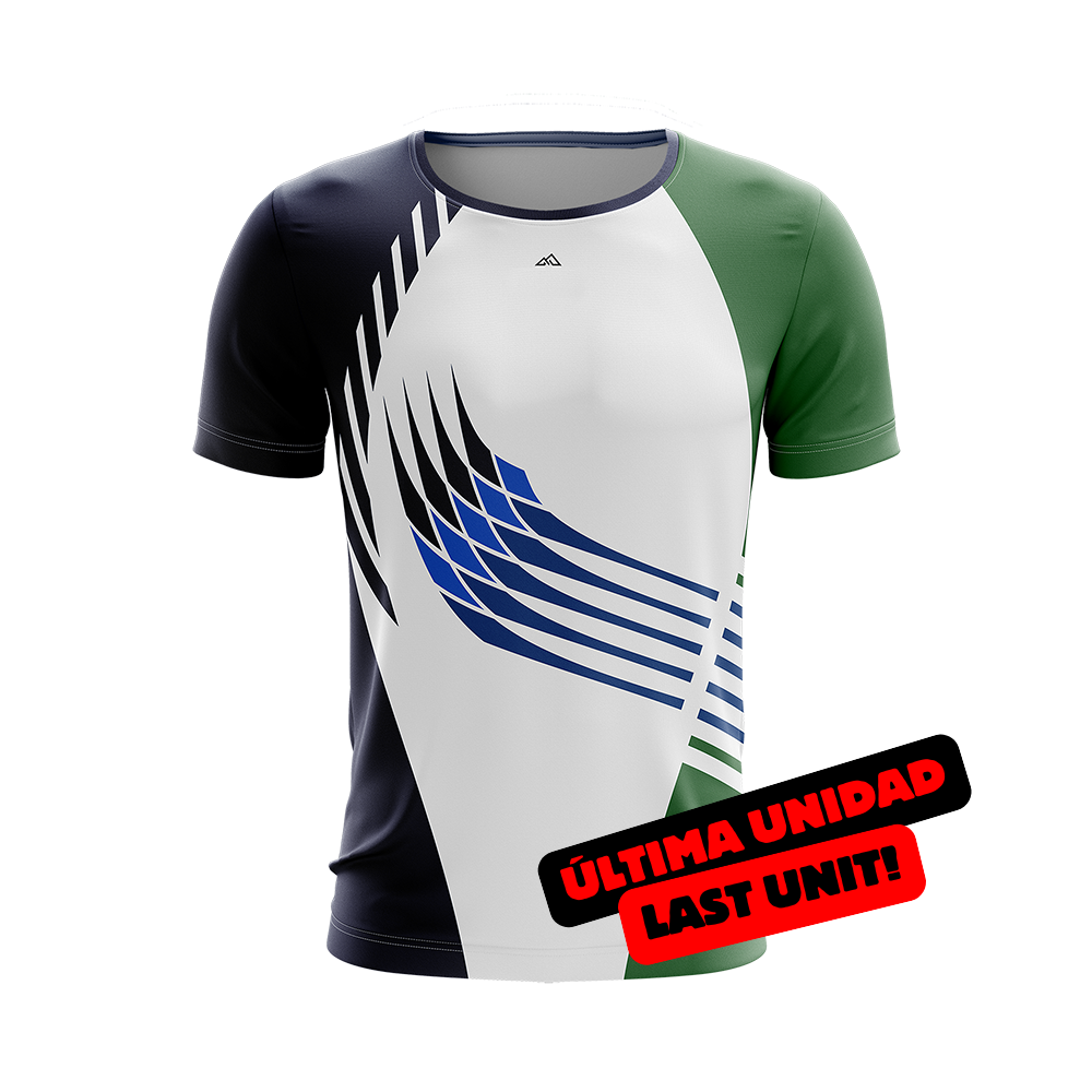 CAMISETA LYCRA MANGA CORTA GREEN SERIE SWING