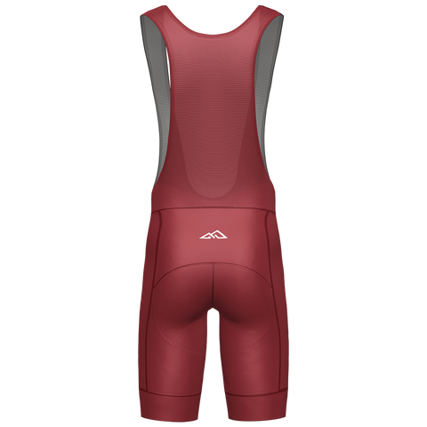 CULOTTE AERO-TECH CON TIRANTES BORDEAUX