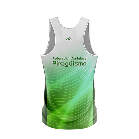 CAMISETA LYCRA TIRANTES FEDERACIÓN ANDALUZA DE PIRAGUISMO