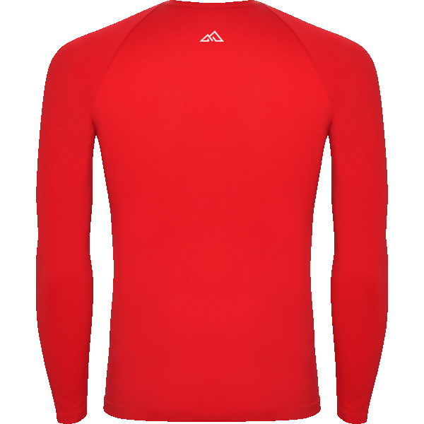 RED LONG SLEEVE THERMAL T-SHIRT