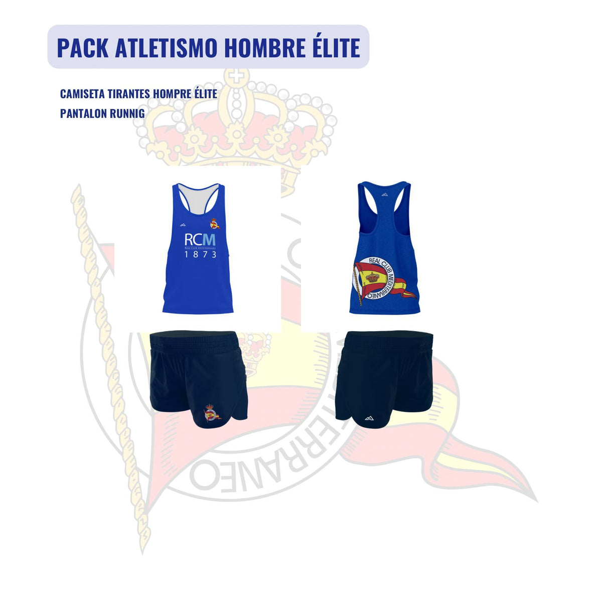 PACK ATLETISMO HOMBRE ÉLITE