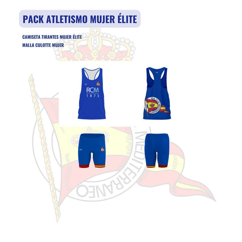 PACK ATLETISMO MUJER ÉLITE RCM