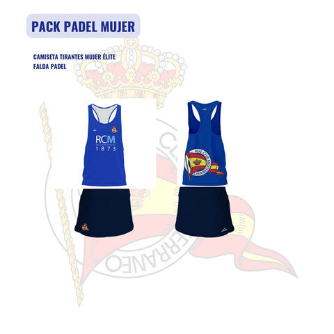 PACK PÁDEL/TENIS MUJER RCM