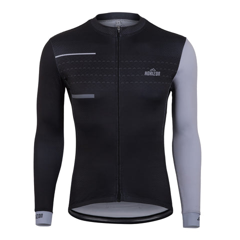 MAILLOT HIVER M/LONG AVANT GRIS - COUPE SLIM