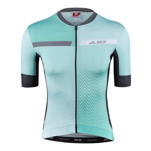 LYDER ROAD M/SHORT CHRONO AQUA JERSEY – SLIM FIT