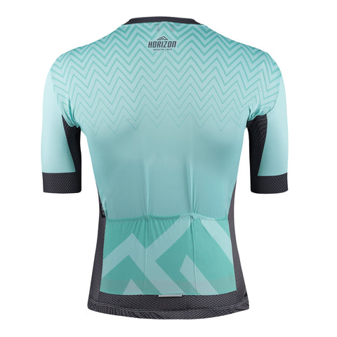 LYDER ROAD M/SHORT CHRONO AQUA JERSEY – SLIM FIT