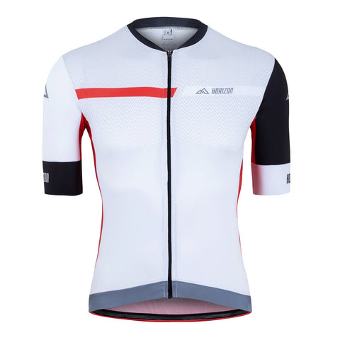 MAILLOT LYDER ROAD M/SHORT SPRINT ROUGE - COUPE SLIM