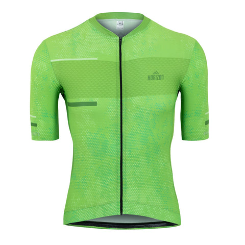 MASKAR BTT M/SHORT JERSEY ALPINE GREEN – SLIM FIT