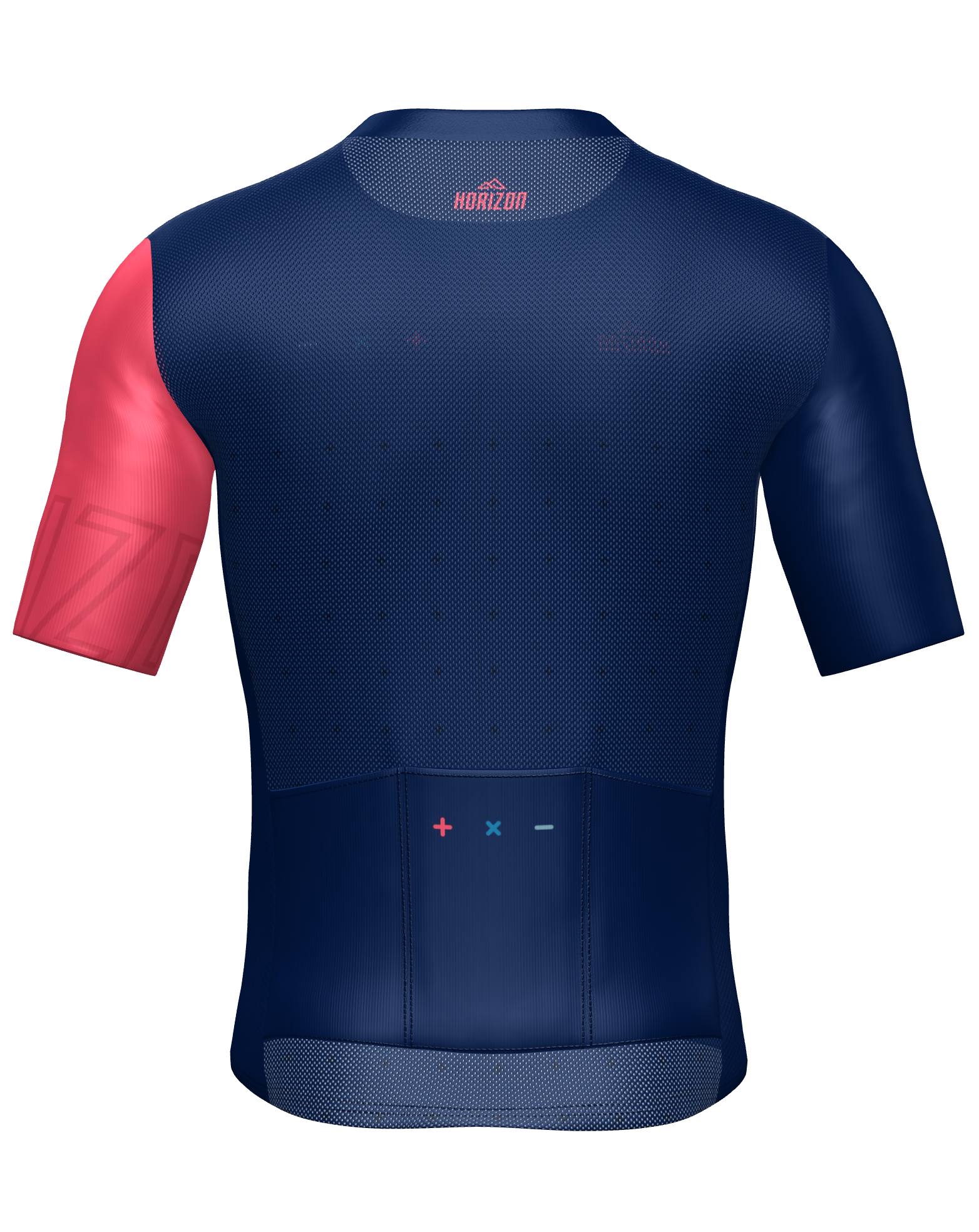 MAILLOT LYDER ROAD M/COURT BLU NOTTE - COUPE REGULIER