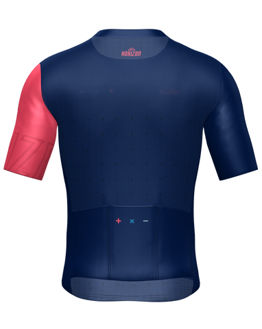 MAILLOT LYDER CARRETERA M/CORTA BLU NOTTE - REGULAR FIT